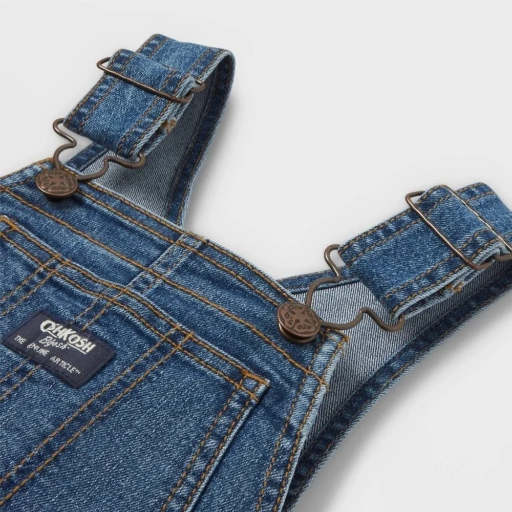 OshKosh B'gosh denim overalls